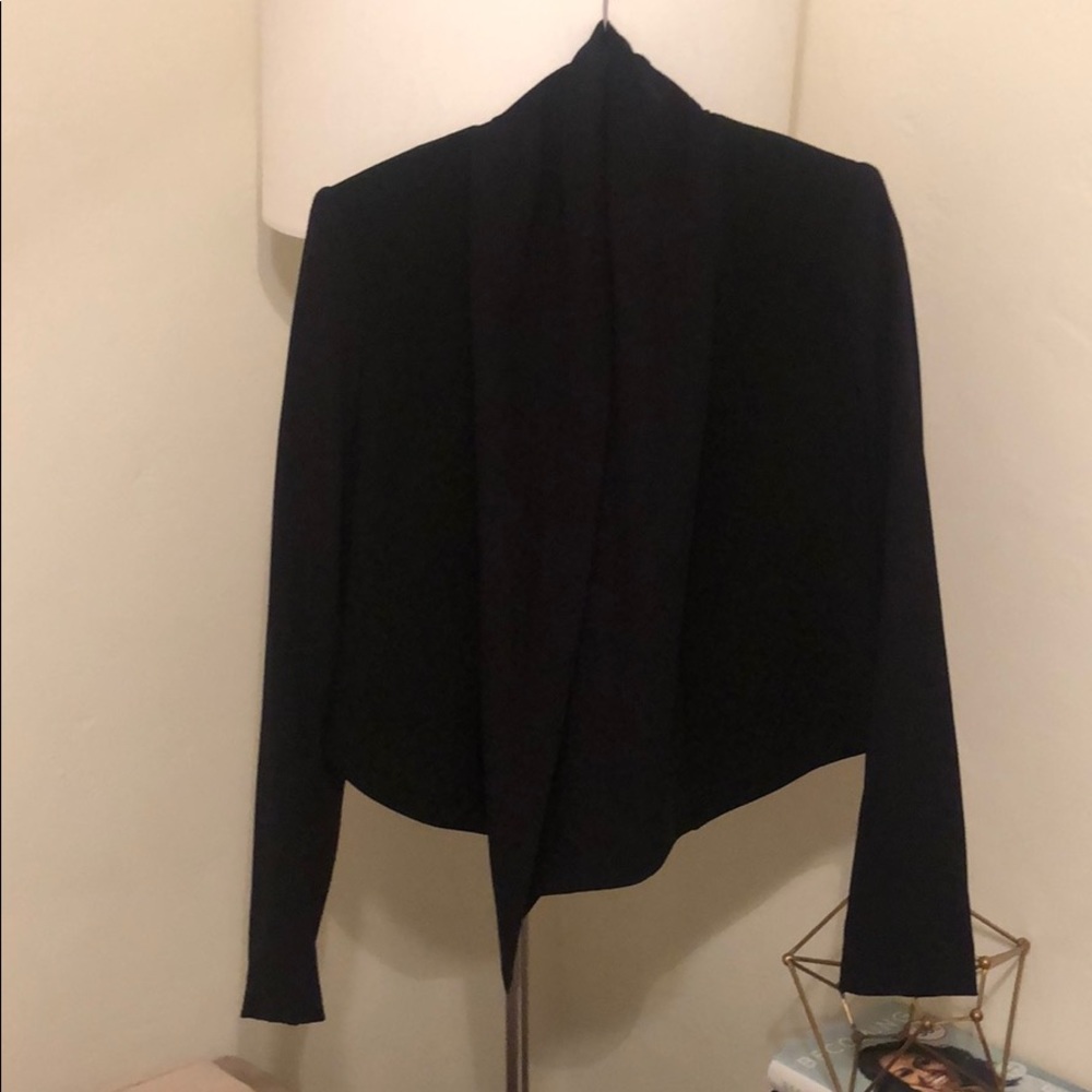 Black theory tuxedo blazer